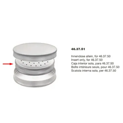 MEDICON BINNENDOOS VOOR NAALDENDOOS 46.37.50 Ø65x15mm REF 46.37.51