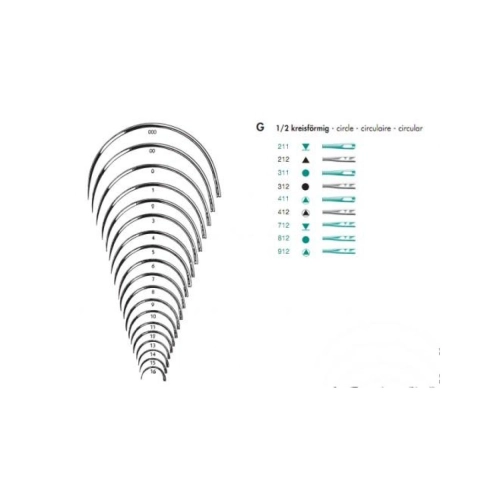 ACUFIRM HECHTNAALDEN G212-14 (12st)