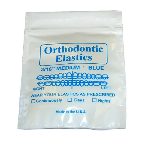 G&H ORTHODONTIC NON LATEX MEDIUM NATURAL 3/16