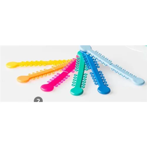 G&H VERSA-TIE ELASTOMERIC LIGATURE TIES DEEP SKY BLUE (46x22st) VTDS46