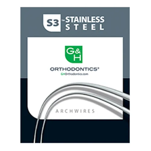 G&H S304 STAINLESS STEEL ARCHWIRE .019x.025 UPPER EUROPAFORM II (25st)