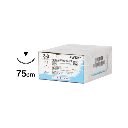 J&J HECHTZIJDE ZWART 3-0 FW502 SNIJDEND 16mm 75cm (36st)