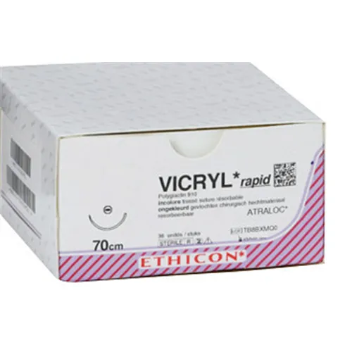 J&J VICRYL RAPIDE 3-0 V4160H MET NAALD SH 70cm (36st)