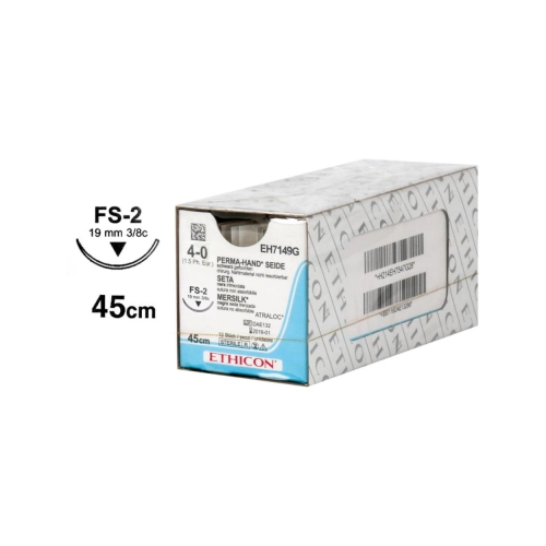 J&J PERMASILK 4-0 EH7149G MET NAALD FS-2 45cm (12st)