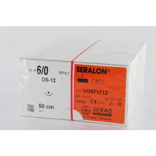 SERAG WIESSNER SERALON BLAUW 6-0 DS12 50cm (24st)