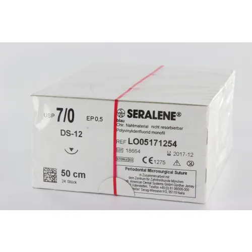 SERAG WIESSNER SERALENE BLAUW 7-0 DS12 50cm (24st)