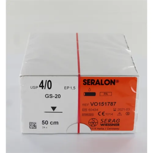 SERAG WIESSNER SERALON BLAUW 4-0 GS20 50cm (24st)