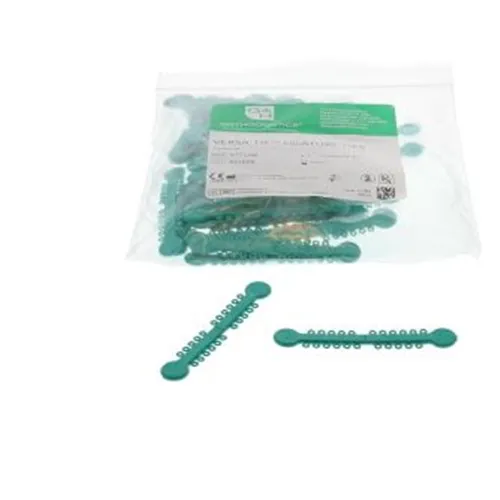 G&H VERSA-TIE ELASTOMERIC LIGATURE TIES TURQOISE (1000st)