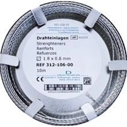 DENTAURUM VERSTERKINGSDRAAD 1,8x0,8mm (10mtr)