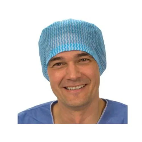 MÖLNLYCKE CHIRURGISCHE MUTS 'KOSACK' BLAUW MET ELASTIEK (120st) 621005