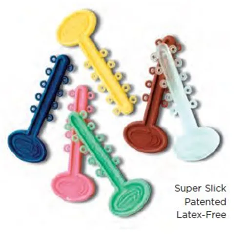 TP ORTHODONTICS  SUPER SLICK LIGATURES TIES CLEAR (40X10)
