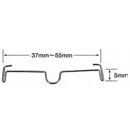 GC ORTHO PALATAL BAR 43mm, DISTAL LOOP 64-0D11-0043
