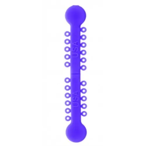 G&H VERSA-TIE ELASTOMERIC LIGATURE TIES ROYAL BLUE (46x22st) 1000st VTRB46
