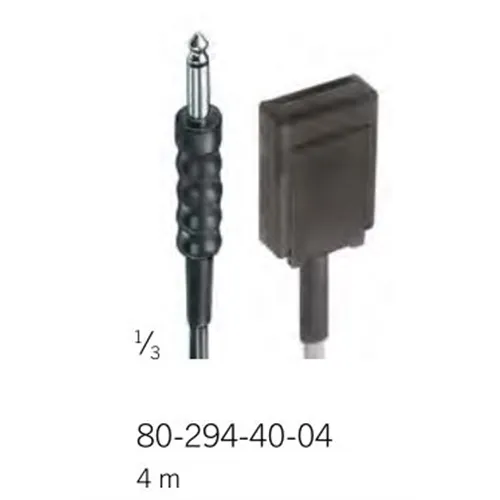 KLS MARTIN ELEKTROTOOM MD62 TWIN-PAD 2 AANSLUITKABEL (4mtr)