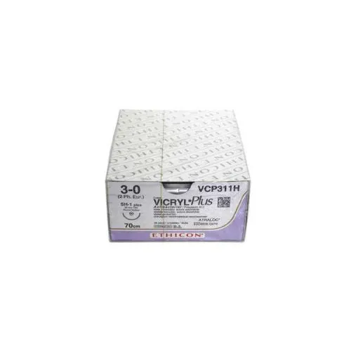 J&J VICRYL 3-0 V311H MET NAALD SH1 70cm (36st)