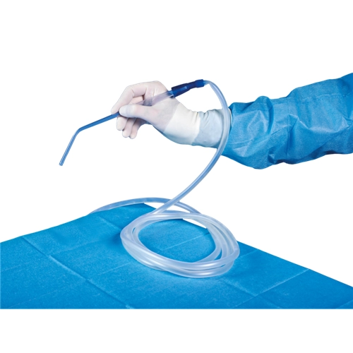 HYGITECH STERIEL ZUIGSET SLANG 2,7mtr MET YANKAUER TIP 4mm (10st)