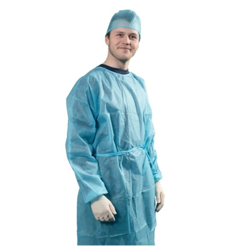 HYGITECH OPERATIEJAS BLAUW LARGE DISPOSABLE (100st)