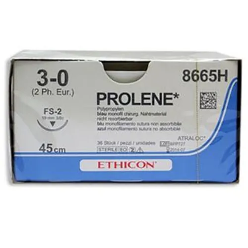 J&J PROLENE 6-0 8660H MET NAALD M0.7 45cm (36st)