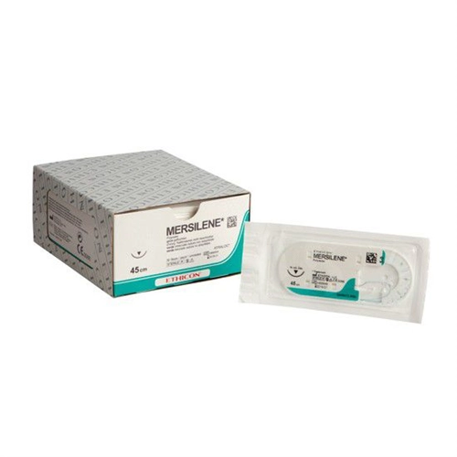 ETHICON MERSILENE 2-0 CUTTING ROUND FS-1 24mm EH7683H (36x45cm)