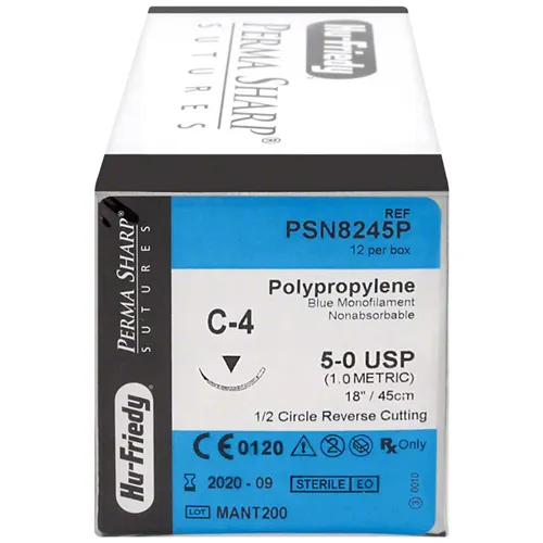 HU-FRIEDY POLYPRO HECHTZIJDE PSN8245P MET NAALD C4 45cm (12st)