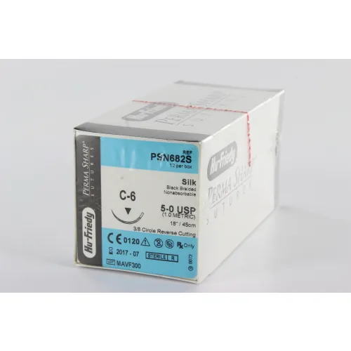 HU-FRIEDY HECHTZIJDE 5-0 PSN682S MET NAALD C6 45cm (12st)