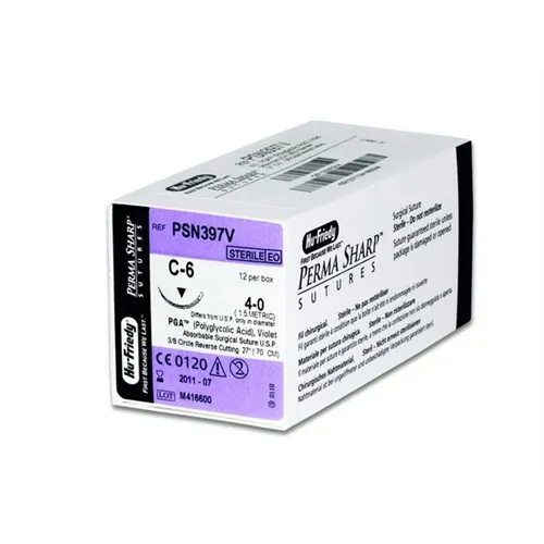 HU-FRIEDY HECHTZIJDE PGA 4-0 PSN397V MET NAALD C-6 70cm (12st)