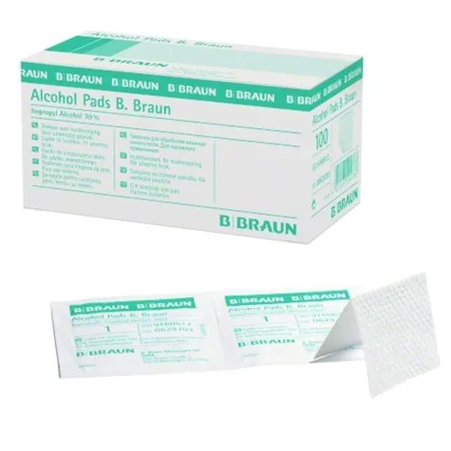 B. BRAUN ALCOHOL PADS SKIN CLEANSING (100st)