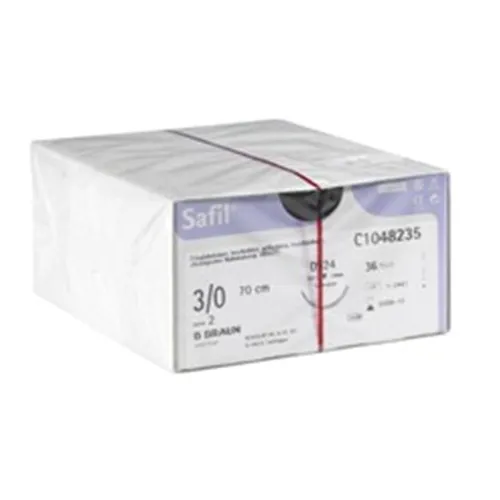 B. BRAUN MONOSYN HECHTMATERIAAL 4-0 VIOLET MET NAALD HR17 70cm (36st)