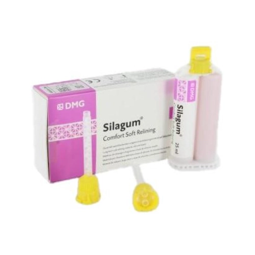 DMG SILAGUM AV COMFORT SOFT RELINING REFILL (25ml/tips)