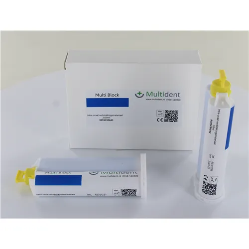 MULTIDENT MULTI BLOCK BEETREGISTRATIE REFILL (2x50ml)