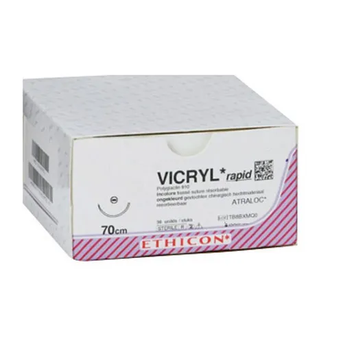 J&J VICRYL RAPIDE 5-0 V4930H MET NAALD P3 45cm (36st)