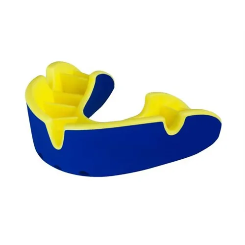 OPRO SHIELD GEBITSBESCHERMER TYPE SILVER KLEUR: BLUE/YELLOW