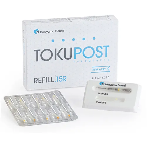 TOKUYAMA TOKU POST 15R Ø 0,55 QUARTS FIBERPOST REFILL SET TP15R55D (20st)