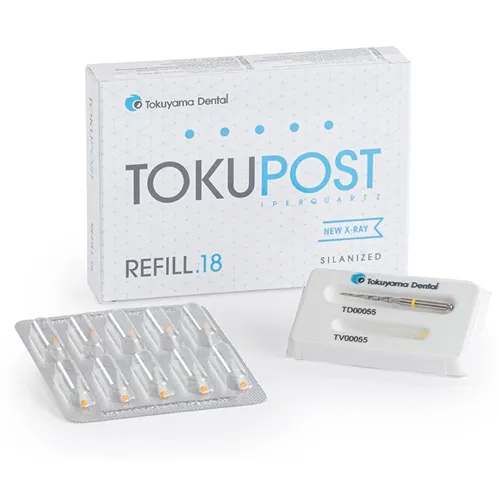 TOKUYAMA TOKU POST 18S Ø 0,55 QUARTS FIBERPOST REFILL SET TP18S55D (20st)