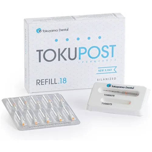 TOKUYAMA TOKU POST 18S Ø 0,75 QUARTS FIBERPOST REFILL SET TP18S75D (20st)