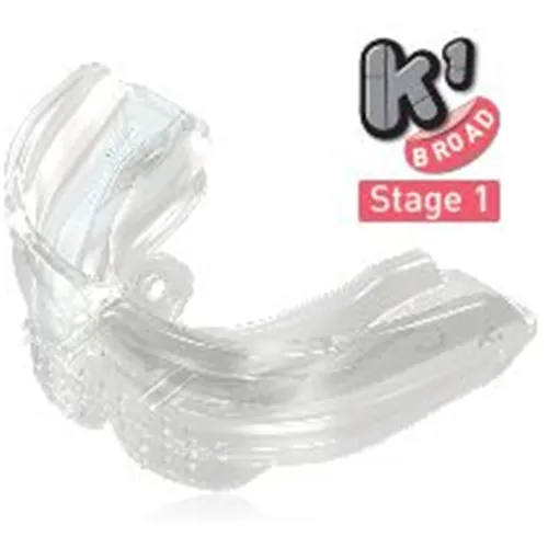 MYOFUNCTIONAL MYOBRACE K1B FOR KIDS BROAD MEDIUM CLEAR