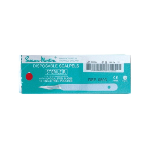 SWANN MORTON WEGWERPSCALPELS NR.11 (10st) STERIEL