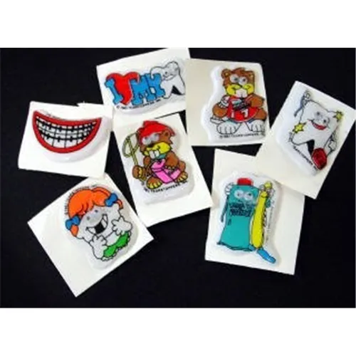 DENLO DENTAL STICKERS OOGJES (144st)