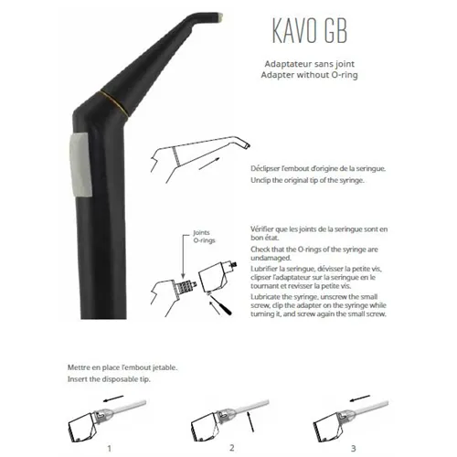 PIERRE ROLLAND RISKONTROL MEERFUNCTIESPUIT ADAPTER KAVO-G