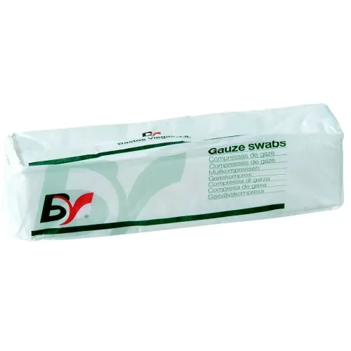 BASTOS VIEGAS GAASJES NIET STERIEL 5x5cm/8 laags (100st)