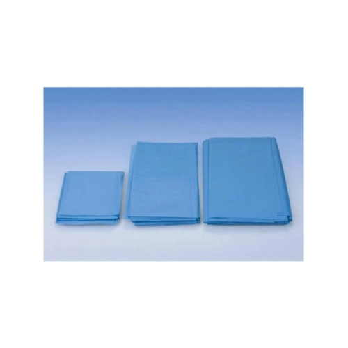 OMNIA AFDEKDOEK 50x75cm BLAUW STERIEL WATERPROOF (100st) 12.T1386