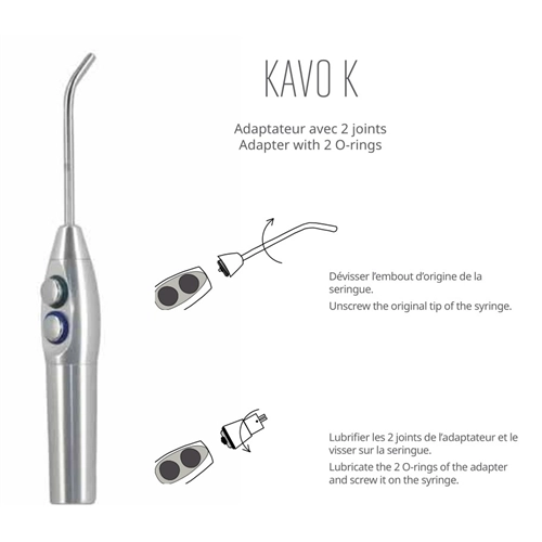 PIERRE ROLLAND RISKONTROL MEERFUNCTIESPUIT ADAPTER KAVO (NV) K