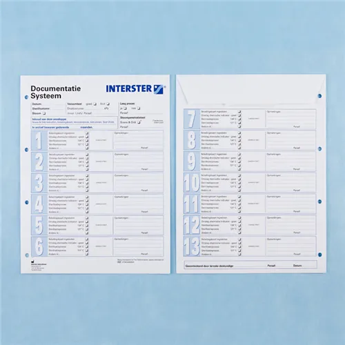 INTERSTER PROCES DOCUMENTATIESYSTEEM (250st)