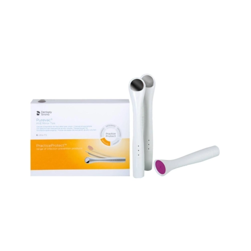 DENTSPLY SIRONA PUREVAC HVE AFZUIGER MET FS RHODIUM SPIEGEL KLEUR WIT (12st)