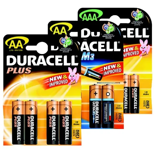 DURACELL BATTERIJ PENLITE 1,5V AA (4st)