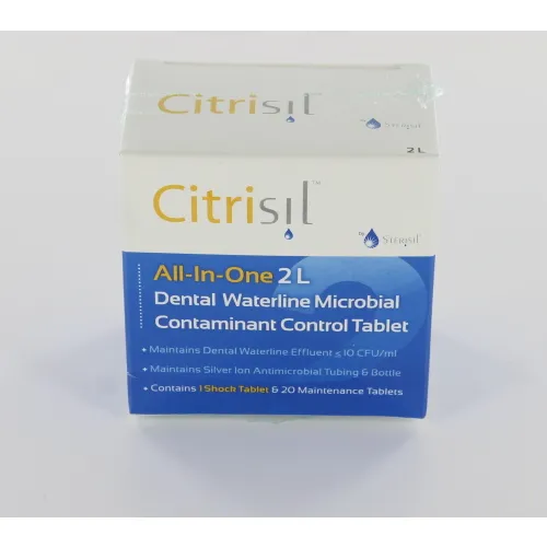 STERISIL CITRISIL BLAUWE TABLETTEN (50st) & SHOCK TABLET (2st) VOOR 2,0ltr FLES