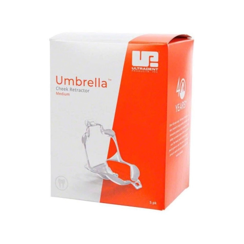 ULTRADENT UMBRELLA RETRACTOR MEDIUM CLEAR (5st) 4870