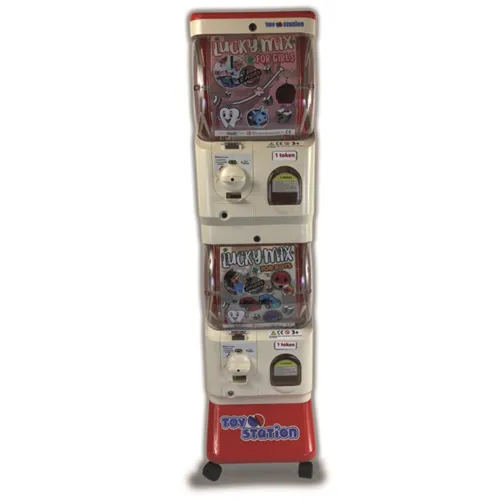 DENLO TOYSTATION ROOD/WIT COMPLEET V-4