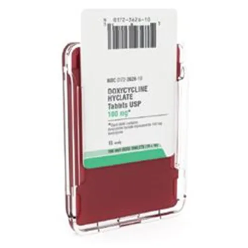 ALL MODUL VOORZET LABELHOUDER TRANSPARANT TBV ETIKETHOUDER