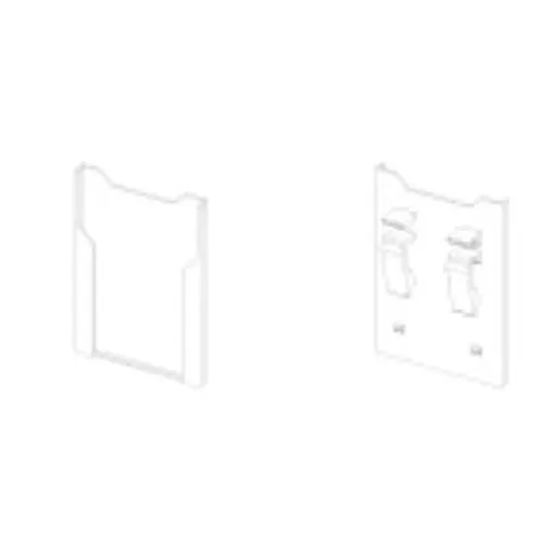 H+H SYSTEM LABEL HOLDER MKF 40/60  (100st) REF 100060
